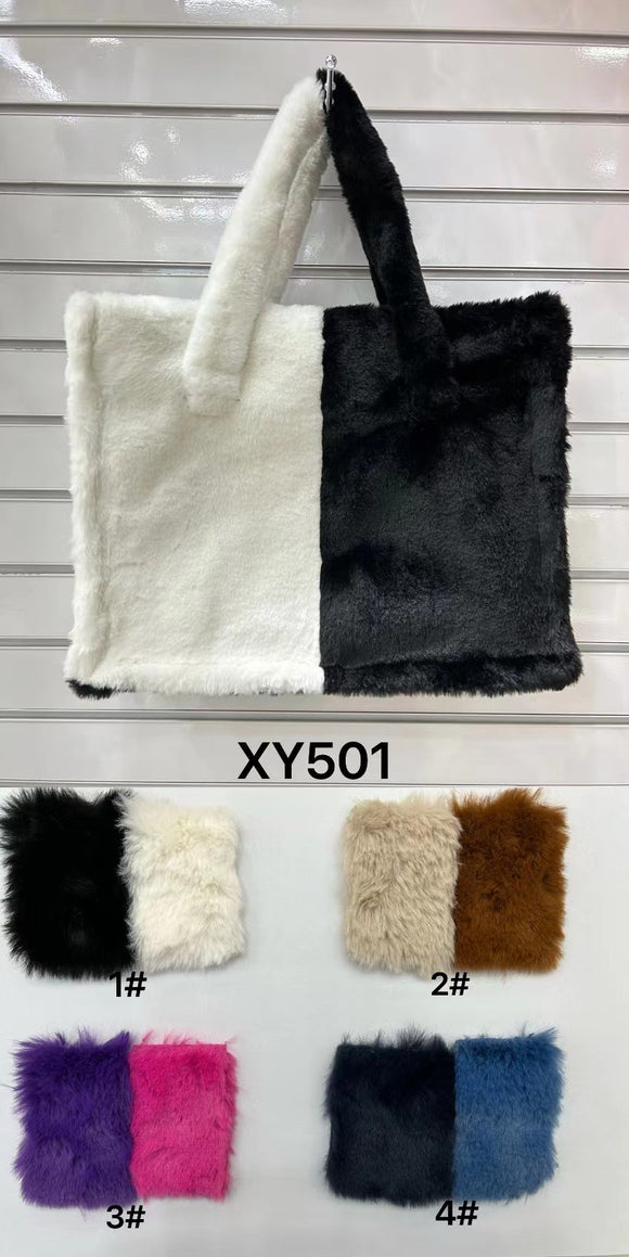 HY501  Faux Fur Bag
