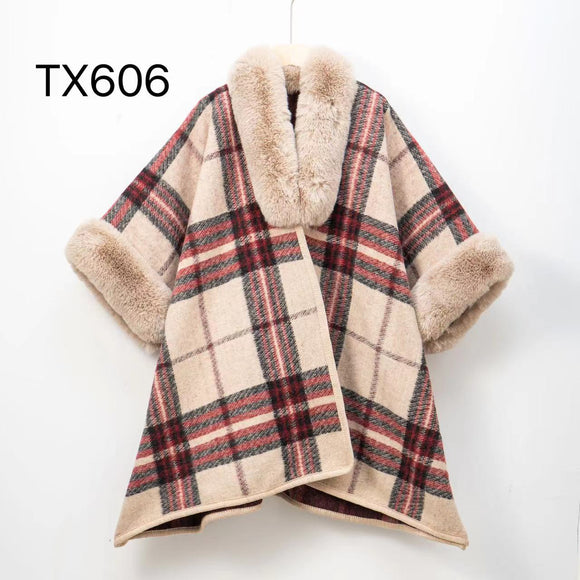 TX606 Fur Cape