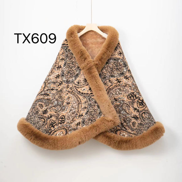 TX609 Fur Cape