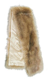 HX101 Solid Color Faux Fur Wrap/Scarf For Winter