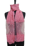 SH103 Sheer Spring Scarf with Pearl