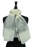 SH101 Sheer Solid Color Spring Scarf