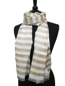 16206 Stripes and Stars Pattern Spring Scarf